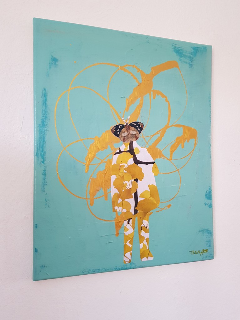 Die Wundersamen, Teena Leitow, Mixedmediaart, Kunst, affordable art, art for sale, Hamburg, Buchholz in der Nordheide, atelier acht, Kunst kaufen