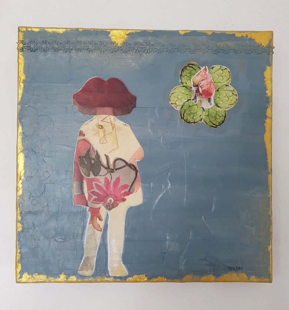 Die Wundersamen, Teena Leitow, Mixedmediaart, Kunst, affordable art, art for sale, Hamburg, Buchholz in der Nordheide, atelier acht, Kunst kaufen