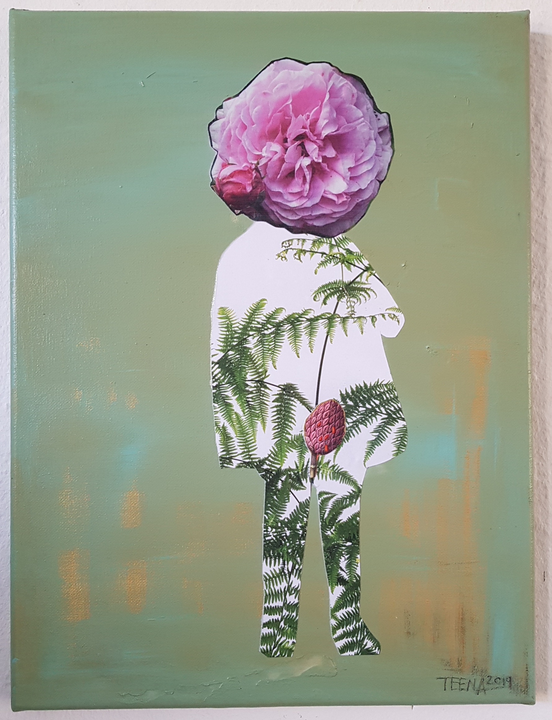 Wundersame Begegnungen, Teena Leitow, Ausstellung Salzhausen, Musikschule, Kultursommer Begegnungen